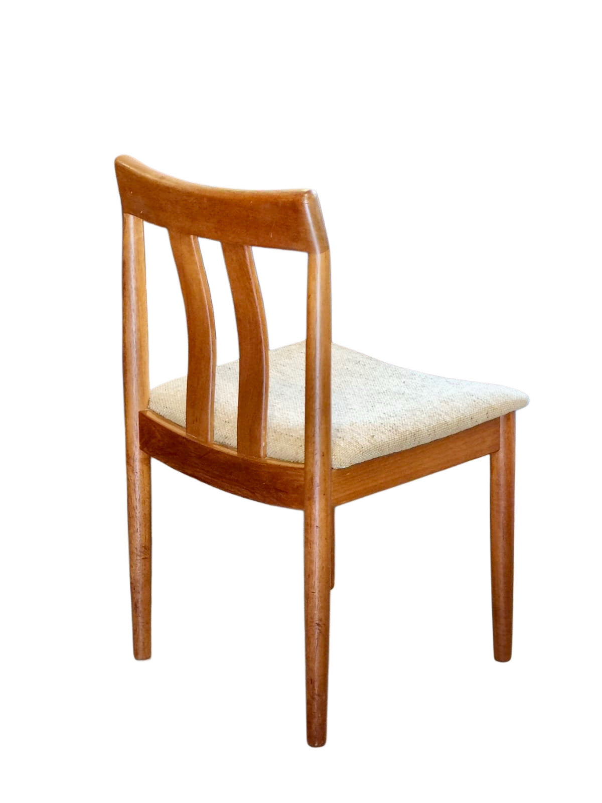 Danish Teak Dining Chairs Set of 6 - Mid-Century Modern Vamdrup Stolefabrik Vintage