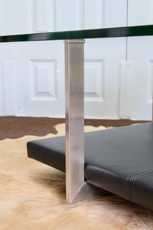 Large Glass Coffee Table Model 8730 By Christian Warner For Rolf Benz