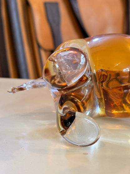 Licio Zanetti Signed Murano Glass Donkey - Vintage Venetian Mid-Century Sculpture