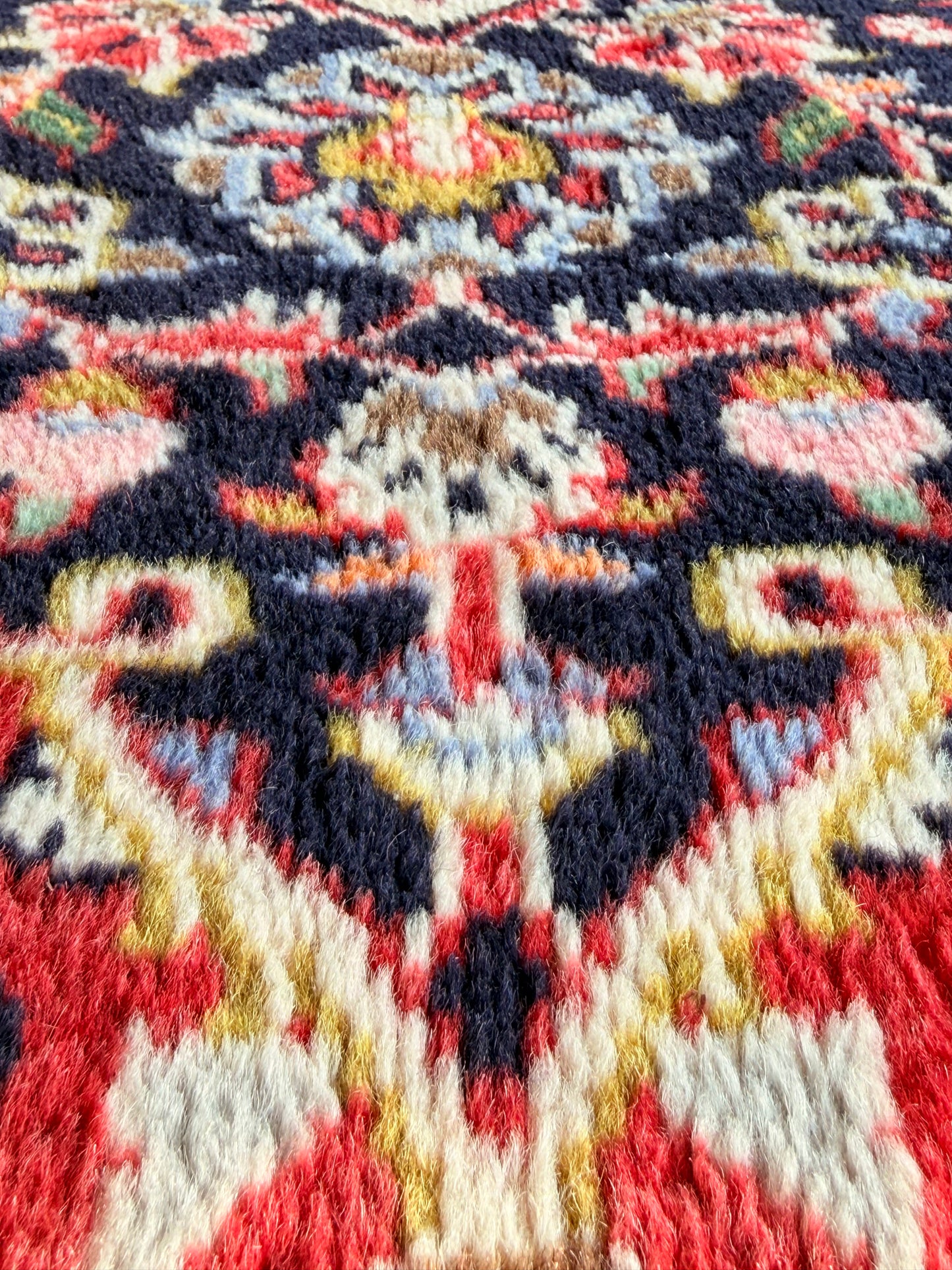 Large Persian Kashan Rug 410 x 292cm Hand Knotted Wool Carpet