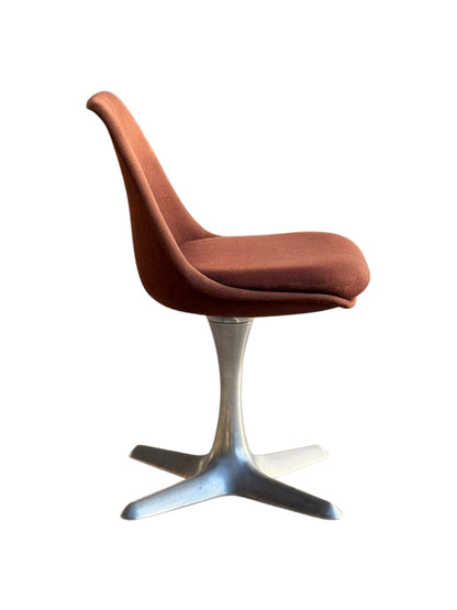 Maurice Burke For Arkana, Set Of 6(4+2) Mid Century Modern Tulip Dining Chairs