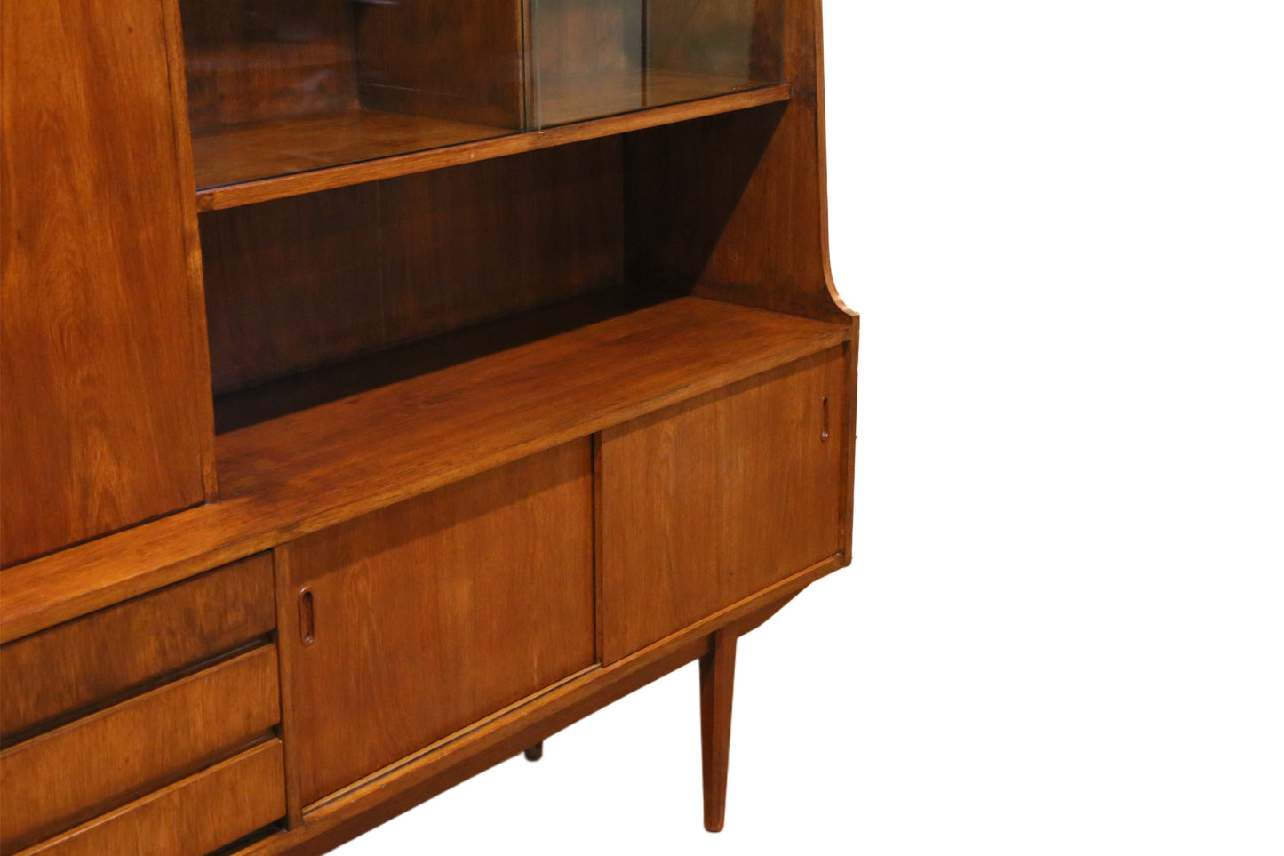 Mid Century Modern Danish Design Teak Highboard