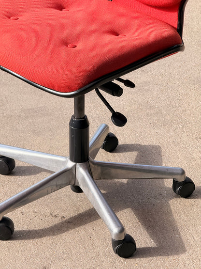 Gordon Russell Task Chair with Ring Mekanikk Base, UK, c. 1975–1982