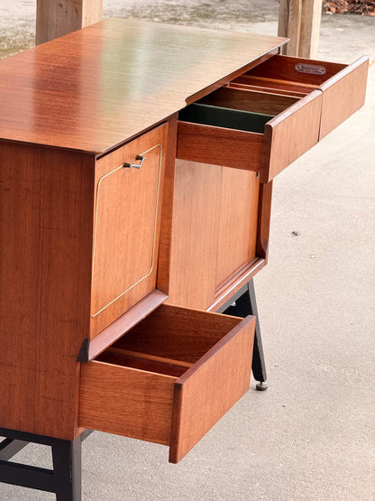 Beautility Mid-Century Teak Sideboard / Drinks Cabinet, c.1960s