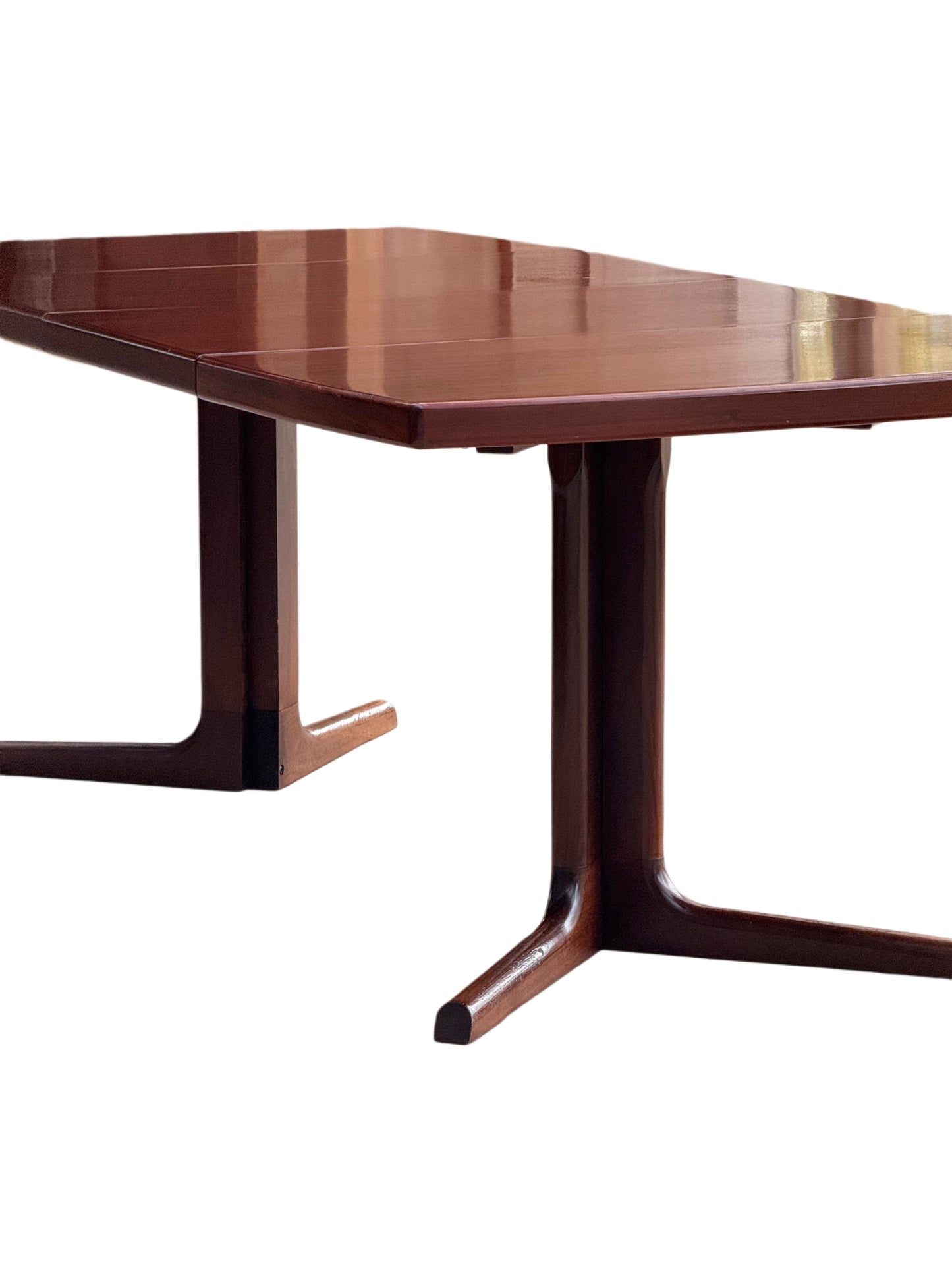 Danish Indian Rosewood Extending Dining Table by Farstrup Møbelfabrik