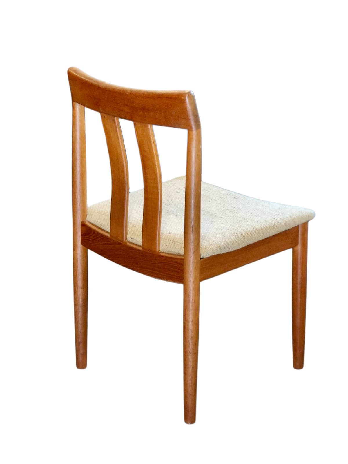 Danish Teak Dining Chairs Set of 6 - Mid-Century Modern Vamdrup Stolefabrik Vintage