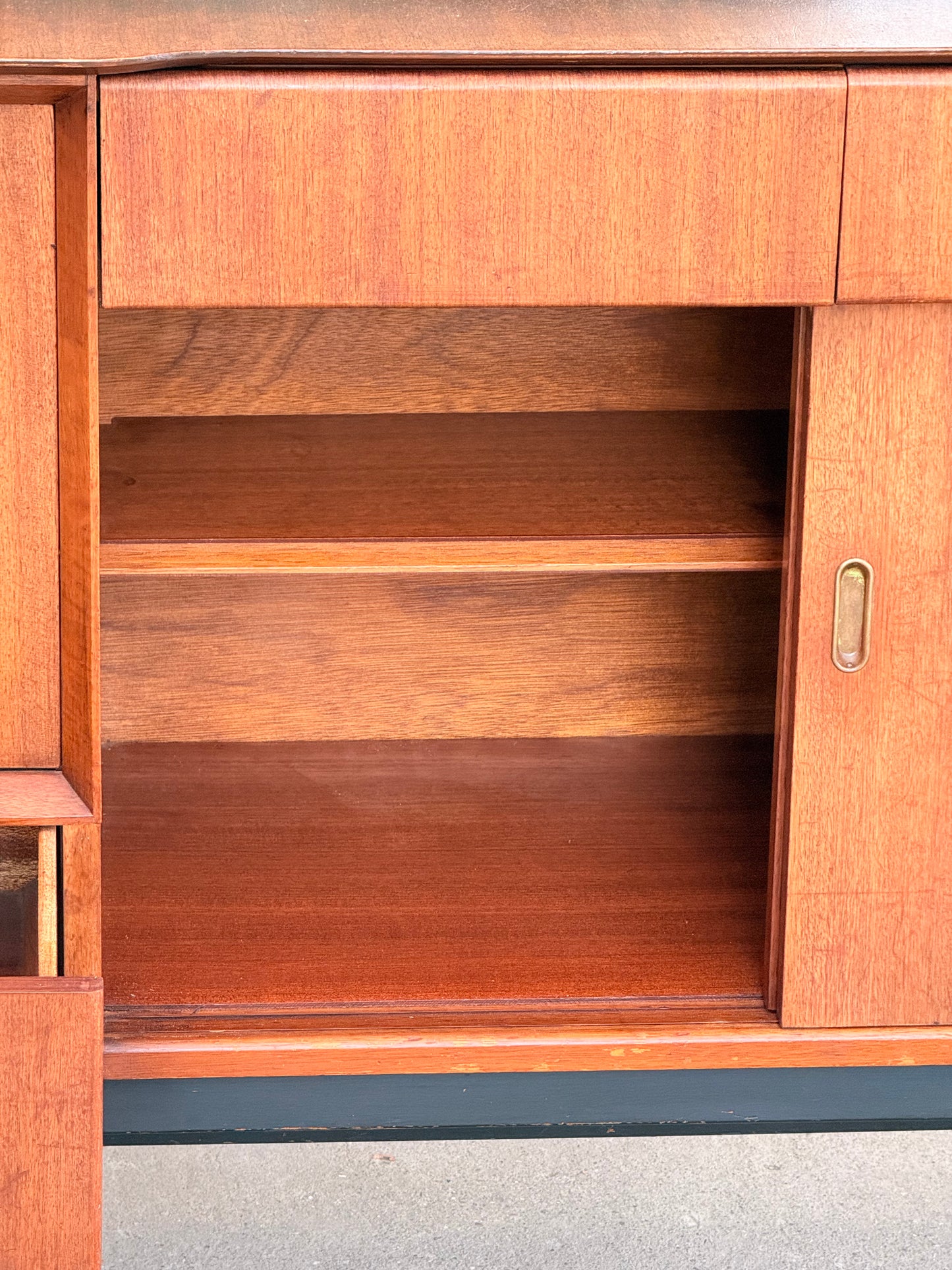 Beautility Mid-Century Teak Sideboard / Drinks Cabinet, c.1960s