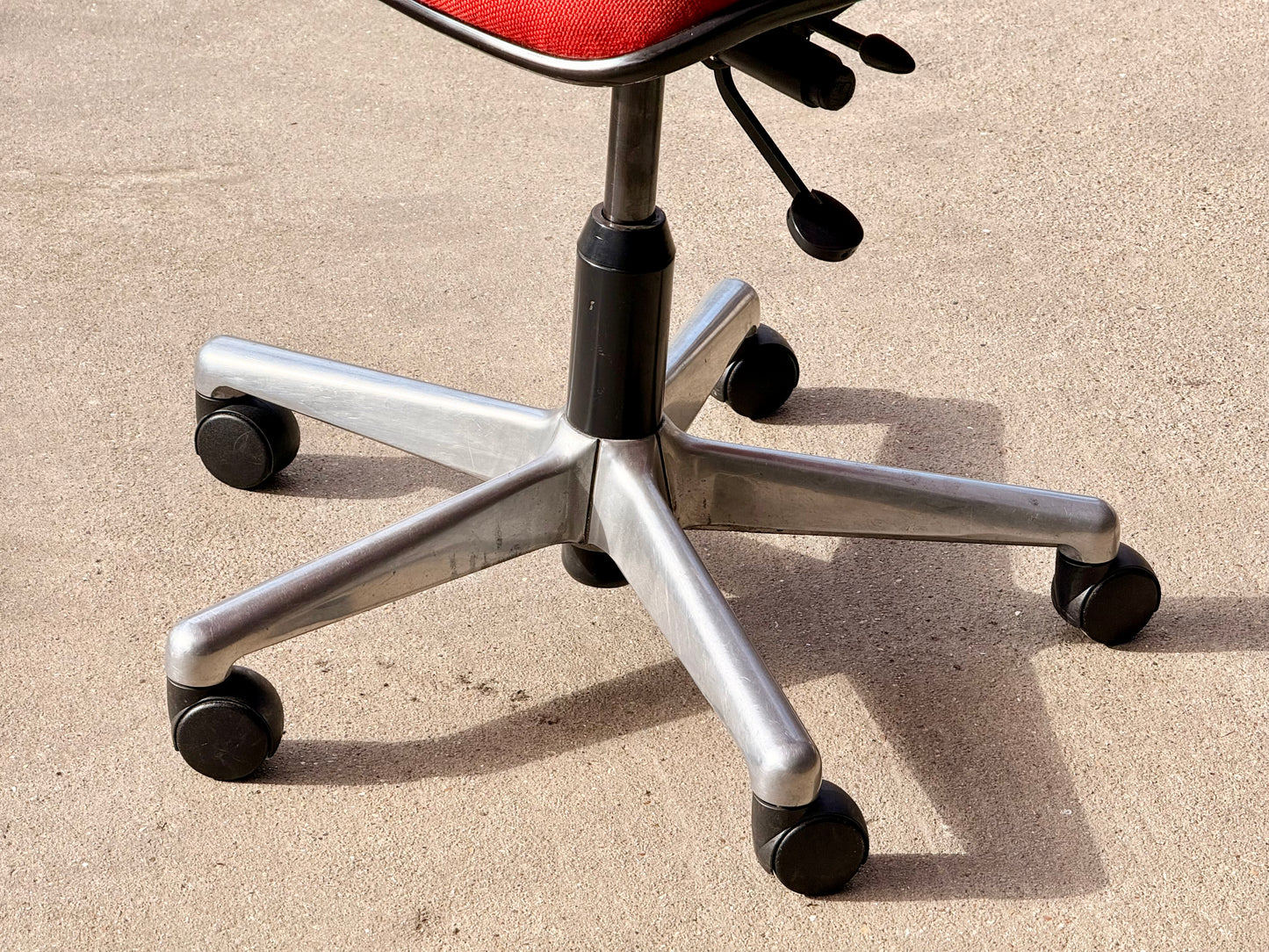 Gordon Russell Task Chair with Ring Mekanikk Base, UK, c. 1975–1982
