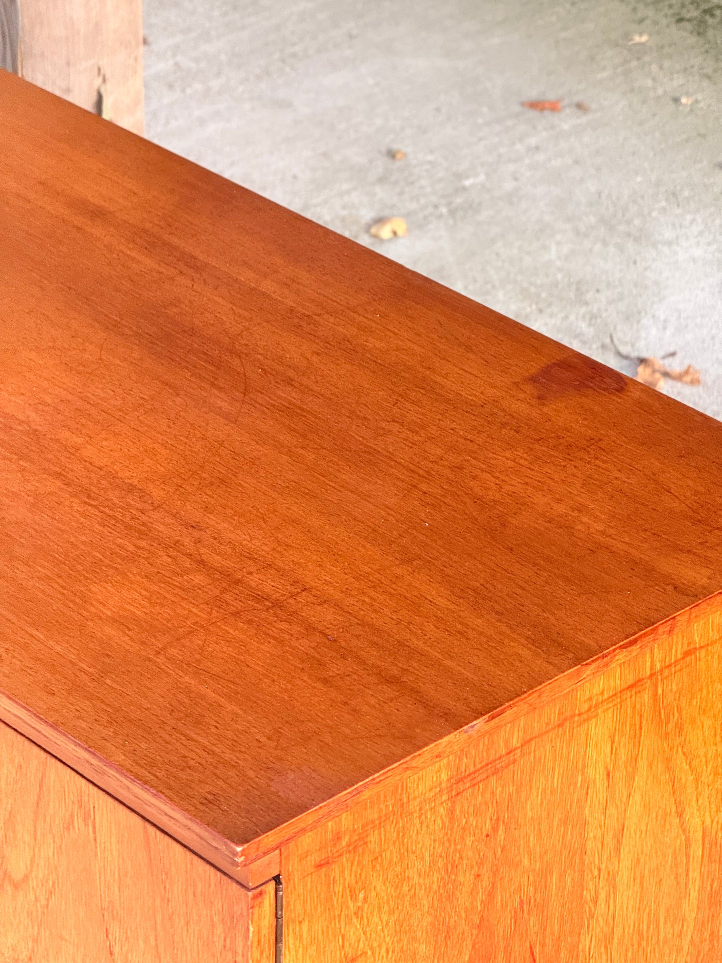 Beautility Teak Sideboard, Mid-Century Masterpiece with Sculptural Trestle Base, 1960s British Craftsmanship