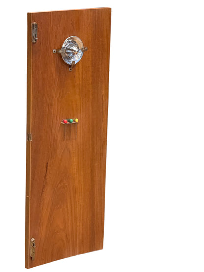 Vintage Turnidge of London Teak Cocktail Bar Cabinet – Mid-Century Flip-Top, 1960s