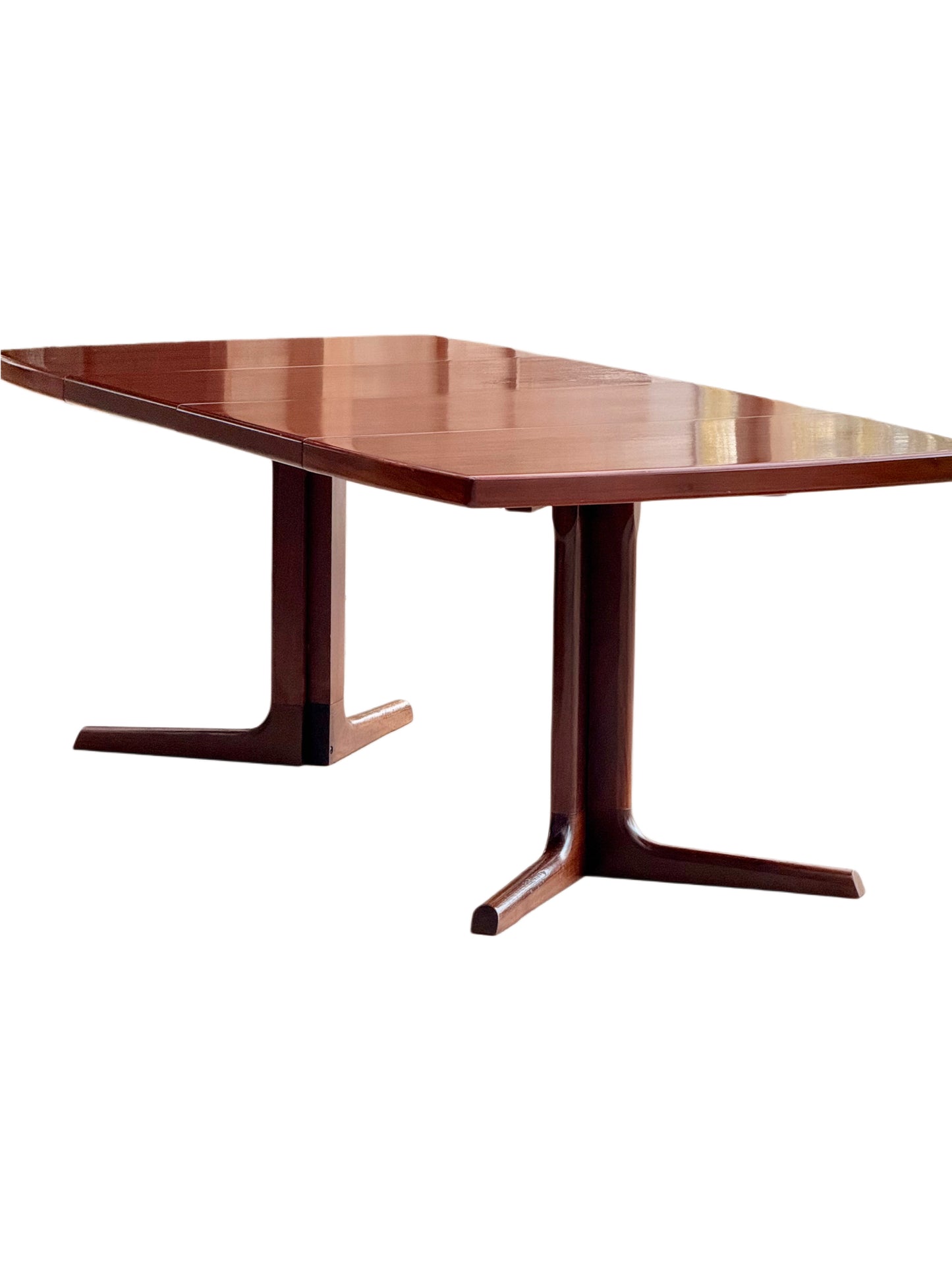 Danish Indian Rosewood Extending Dining Table by Farstrup Møbelfabrik