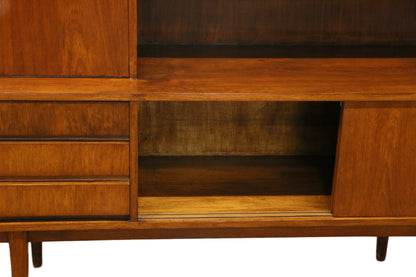 Mid Century Modern Danish Design Teak Highboard