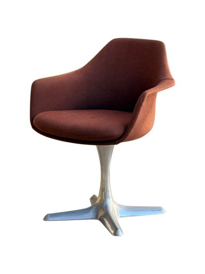 Maurice Burke For Arkana, Set Of 6(4+2) Mid Century Modern Tulip Dining Chairs