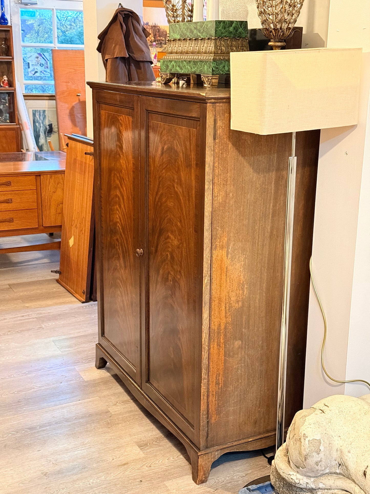 Vintage Early 20th Century All-Drawer Chifferobe Tallboy - Antique Mahogany Chifforobe Chest with 6 Short Over 4 Long Dovetailed Drawers