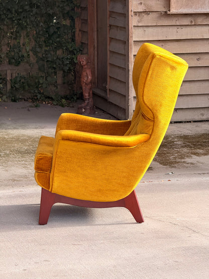 Rare G Plan 6250 Blofeld Wing Chair Mid Century Vintage Armchair 1960s