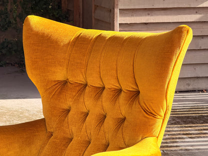 Rare G Plan 6250 Blofeld Wing Chair Mid Century Vintage Armchair 1960s