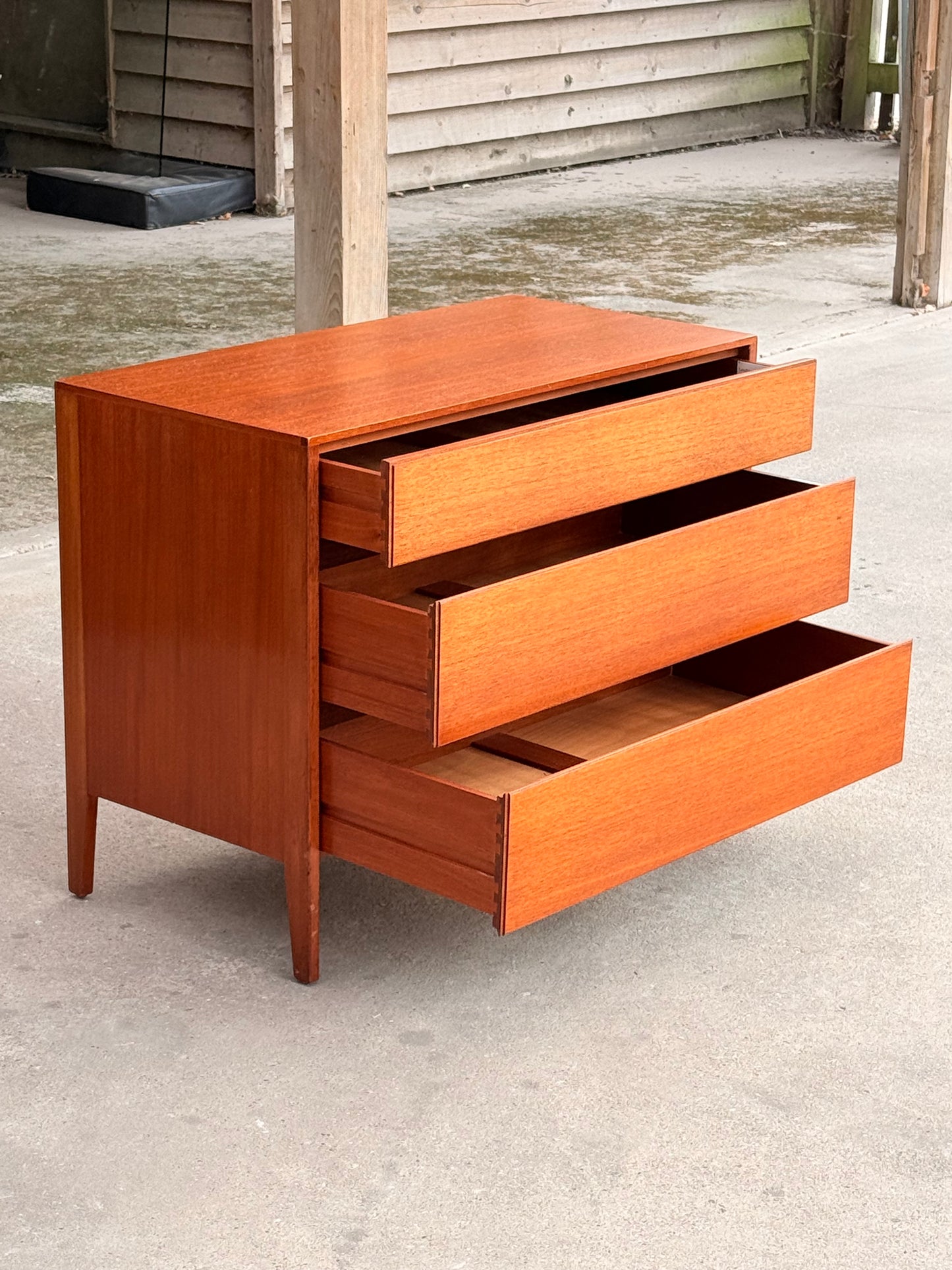 Loughborough Furniture Chest of Drawers England, c.1960s