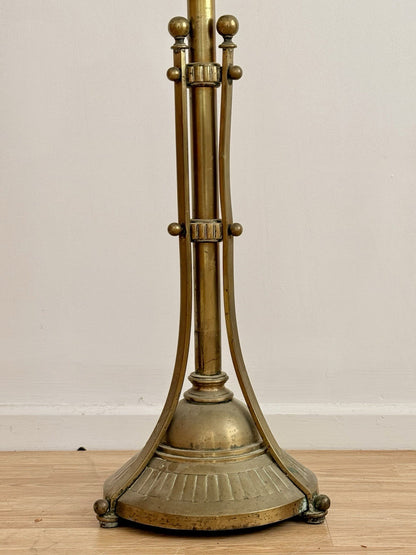 Hine & Co floor lamp, lower stem and tripod base