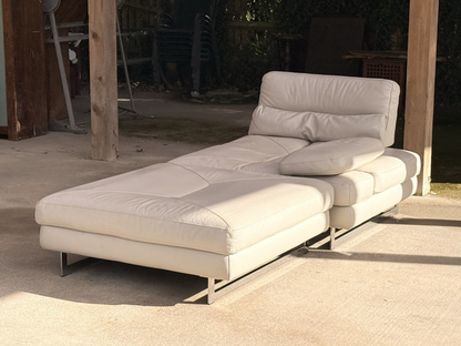 Scénario modular sofa section configured as a daybed