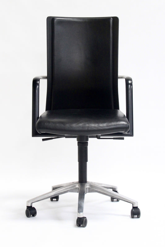 Original Burghart Vogtherr for Fritz Hansen Flow Chair Model 5263 Danish Modern